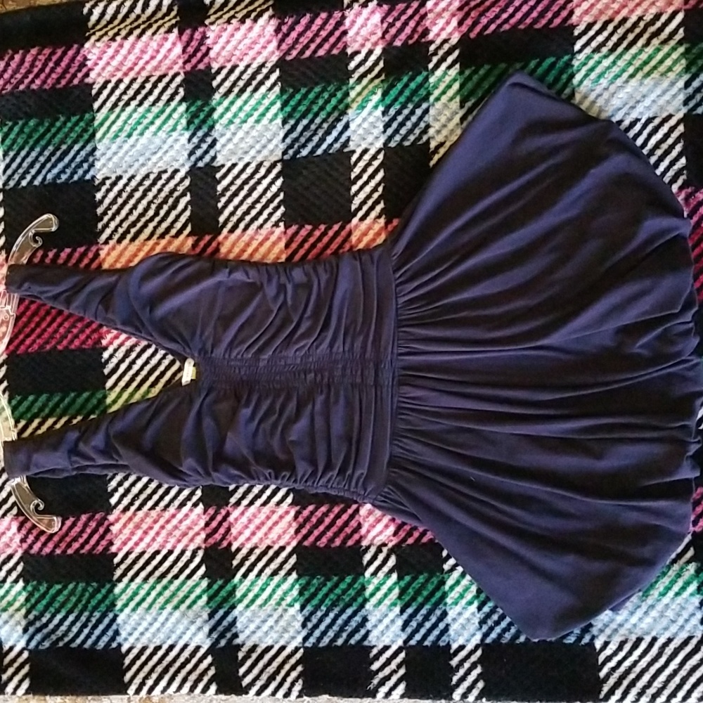 Leifsdotter navy blue dress